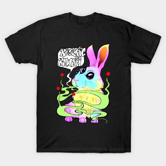 Cosmic kawaii T-Shirt by AILLISKAN